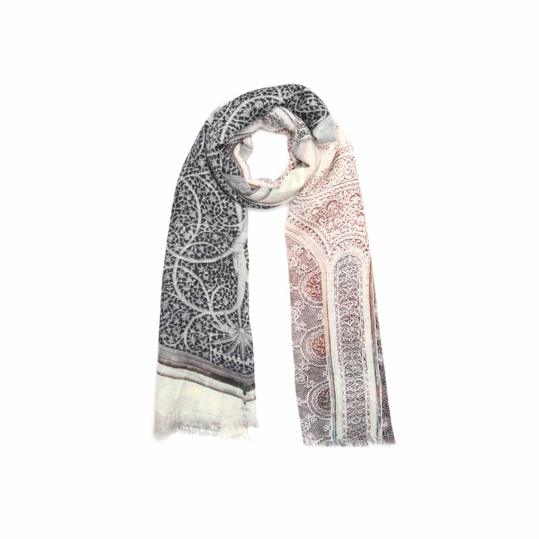 Wearable Art Scarves Architectural Pattern The Emporium